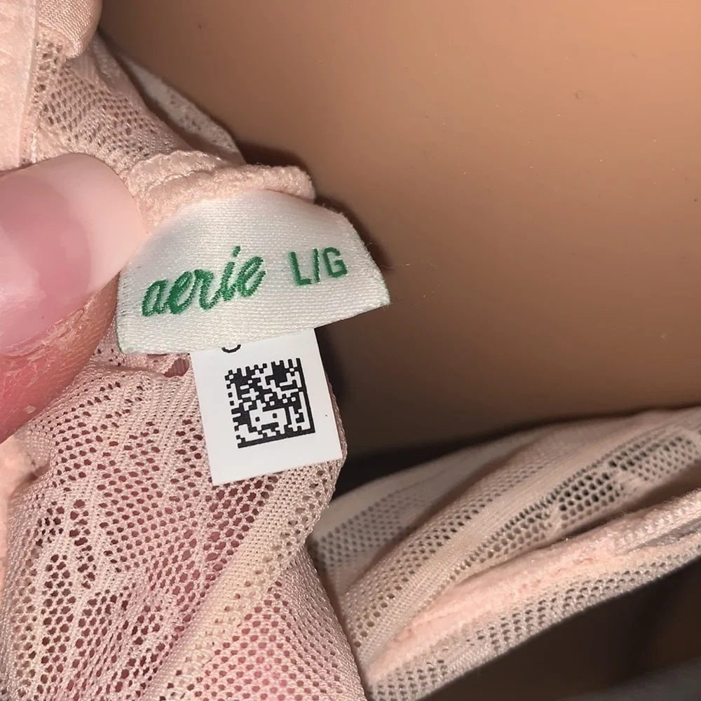 aerie pink bra